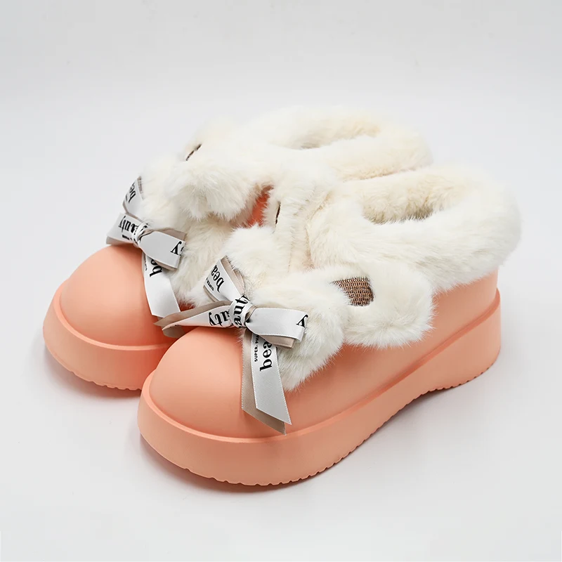 Bowknot fül hócsizma
